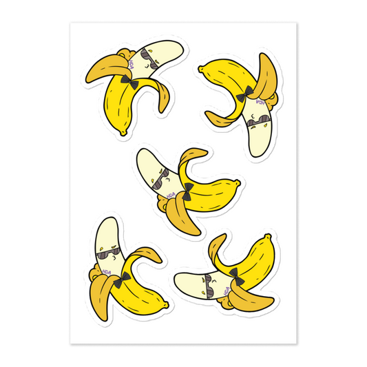Free Bonus Product Banana Sticker sheet