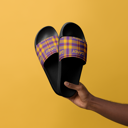 Plaid Men’s slides