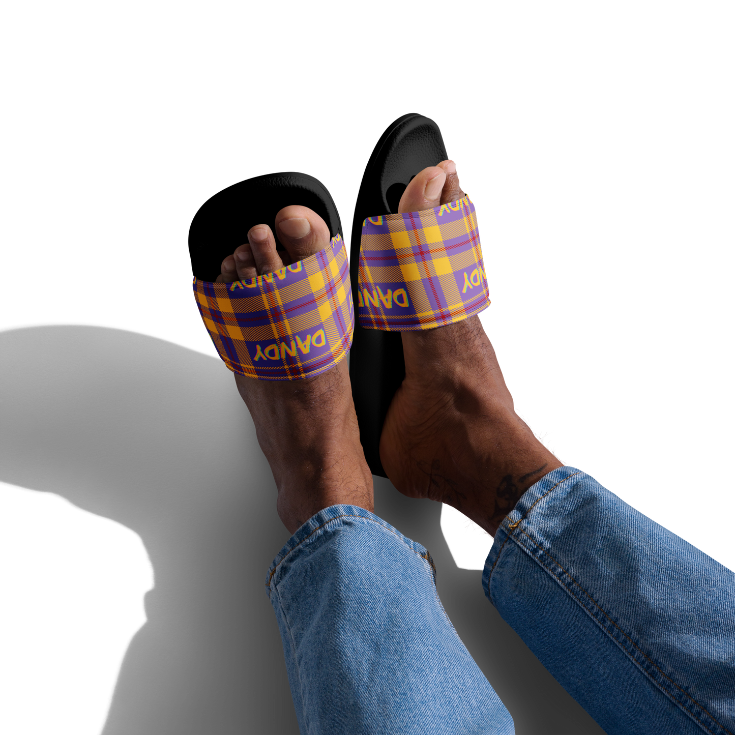 Plaid Men’s slides