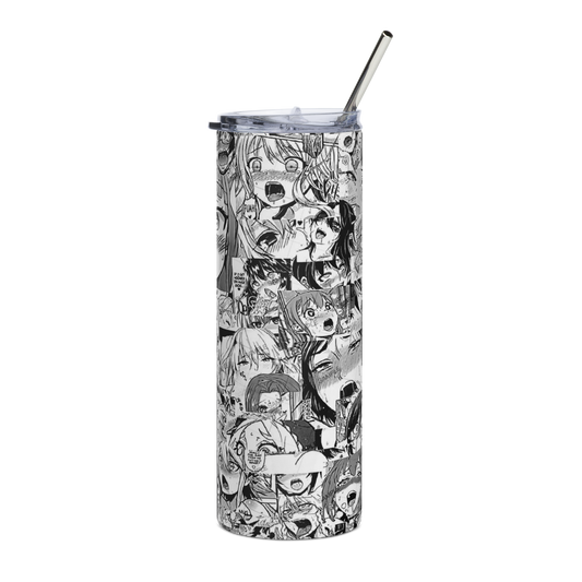 Ahegao Stainless steel tumbler