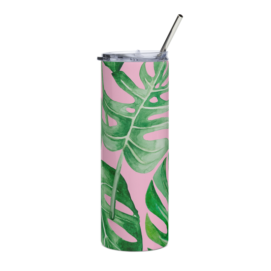 Monstera Stainless steel tumbler