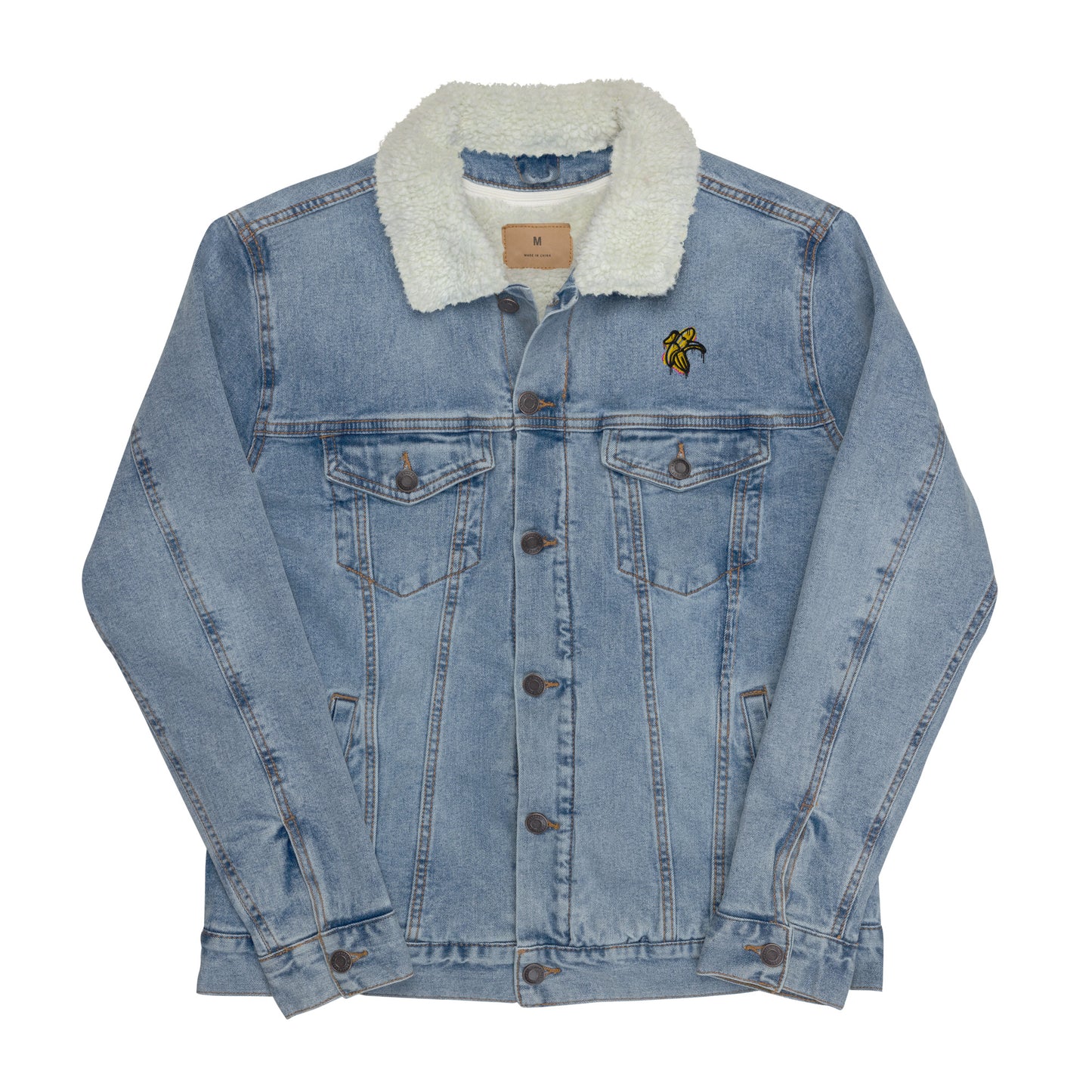 Drip Unisex denim sherpa jacket