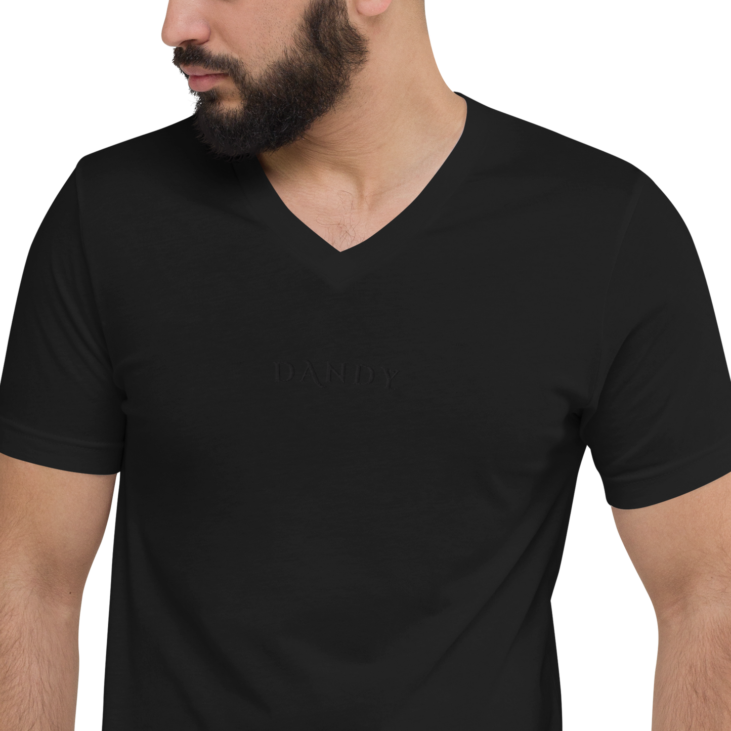 Unisex Short Sleeve V-Neck T-Shirt