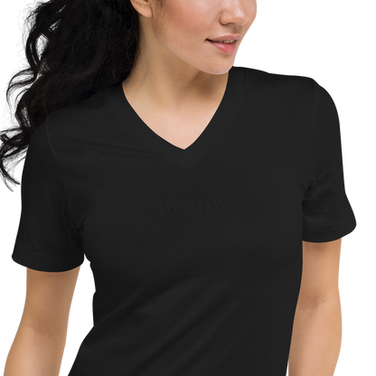 Unisex Short Sleeve V-Neck T-Shirt