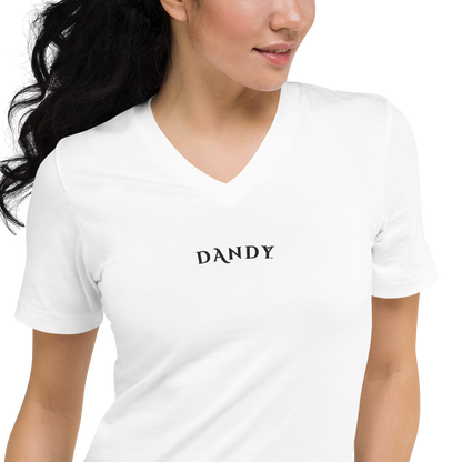 Unisex Short Sleeve V-Neck T-Shirt