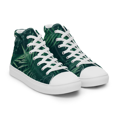 Everything is Fern Women’s high top canvas shoes