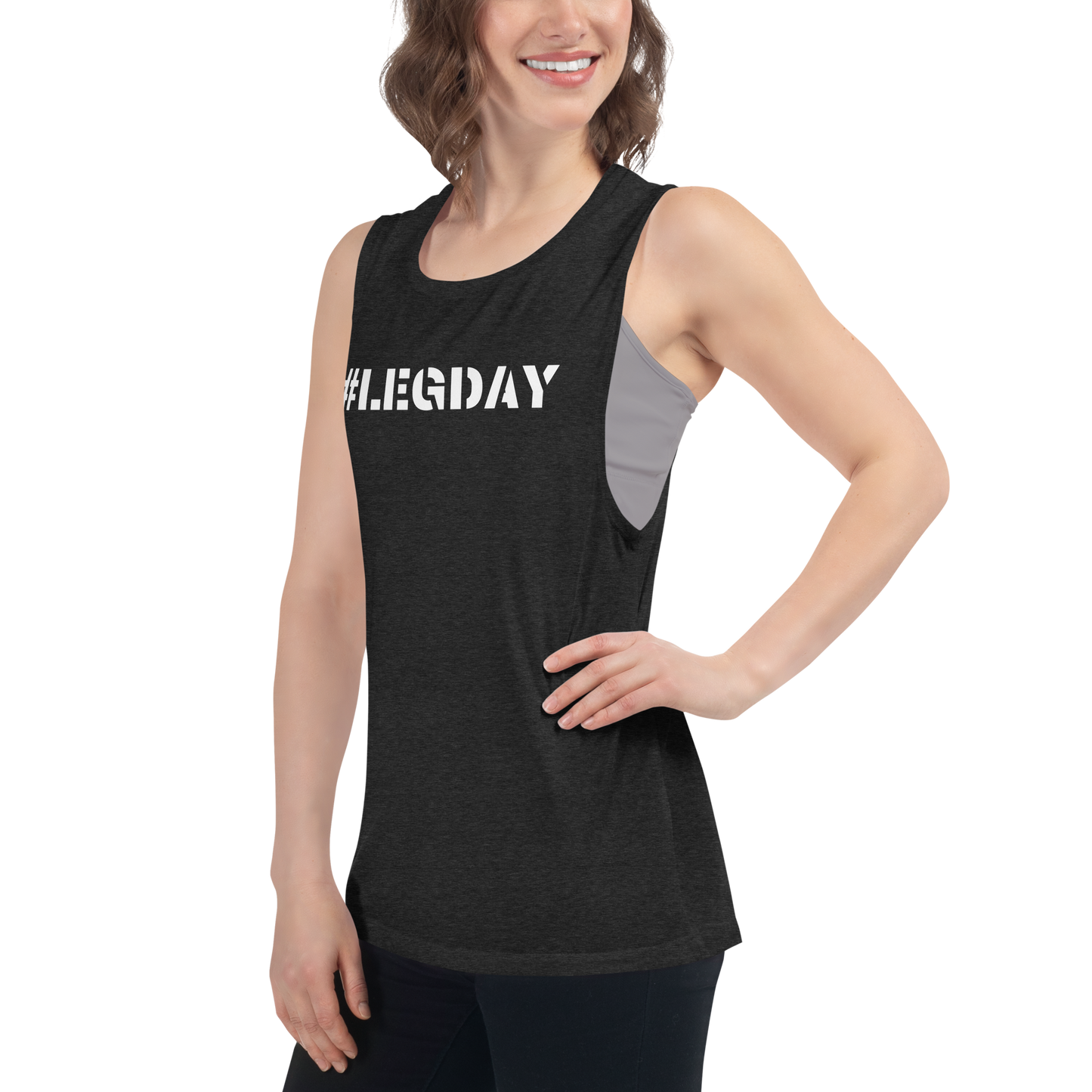 #LEGDAY Ladies’ Muscle Tank