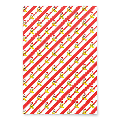 Dandy Cane Wrapping paper sheets