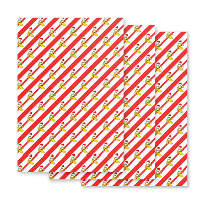 Dandy Cane Wrapping paper sheets