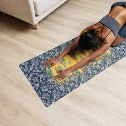 Blue Koi Yoga mat