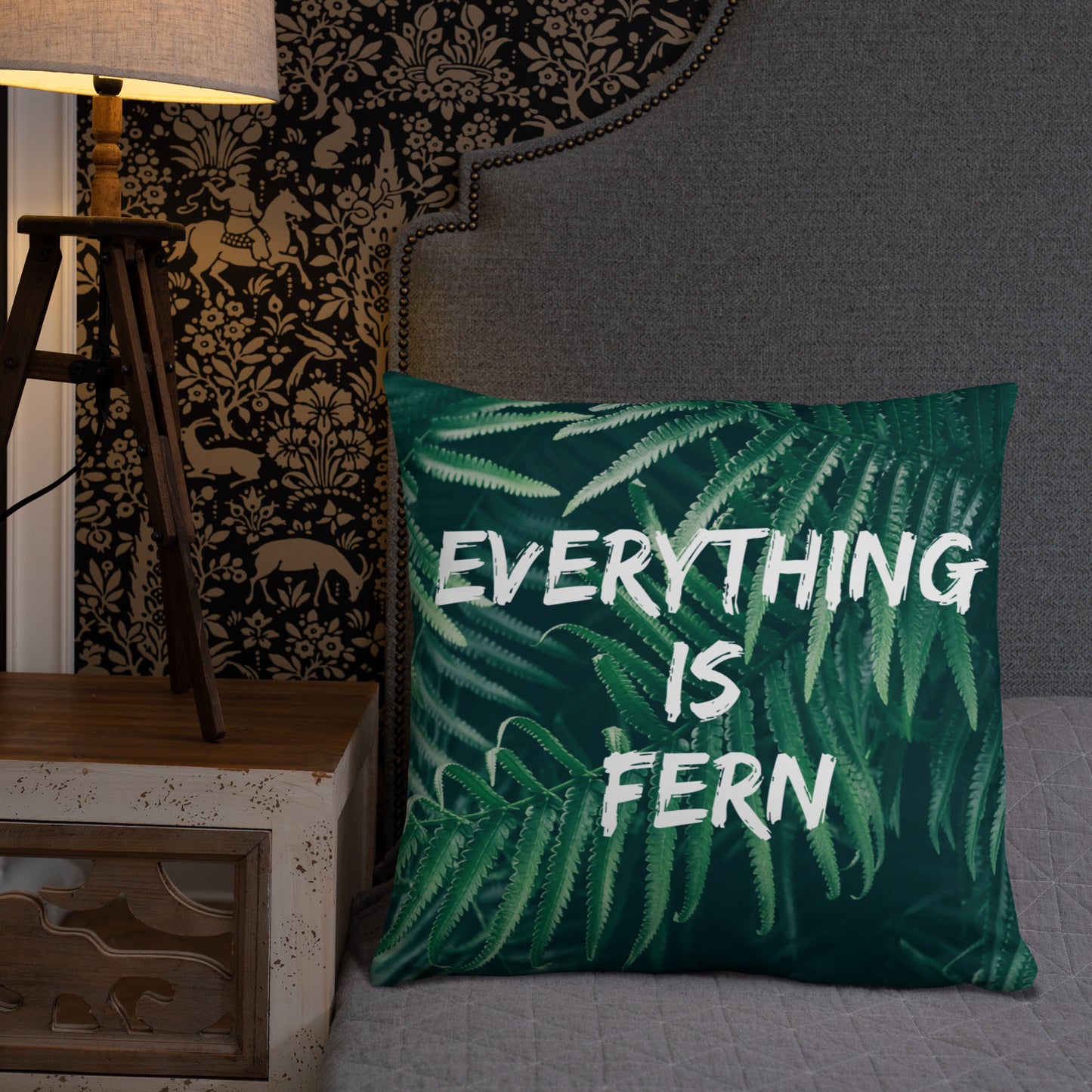 Everything is Fern Basic Pillow