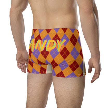 Argyle Boxer Briefs