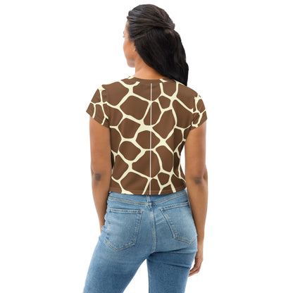 Giraffe Crop Tee