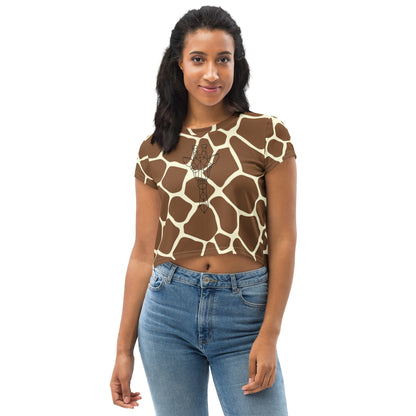 Giraffe Crop Tee