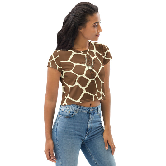 Giraffe Crop Tee