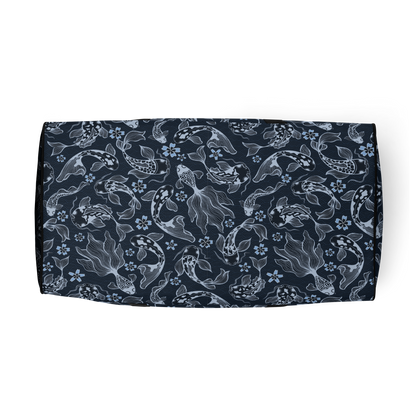 Blue Koi Duffle bag