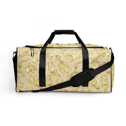 Gold Koi Duffle bag