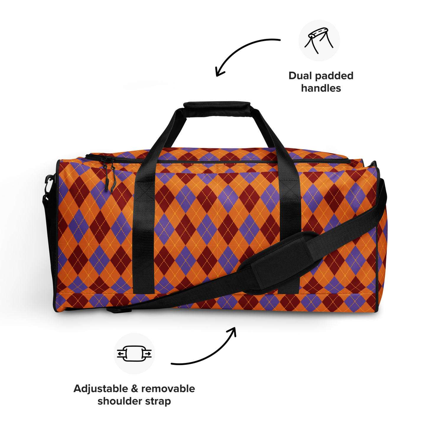 Argyle Duffle bag