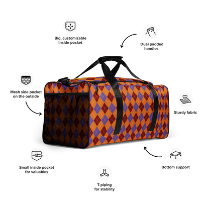 Argyle Duffle bag