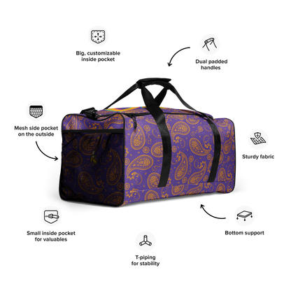 Paisley Duffle bag