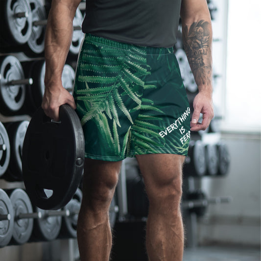 Everything is Fern Men's Athletic Shorts