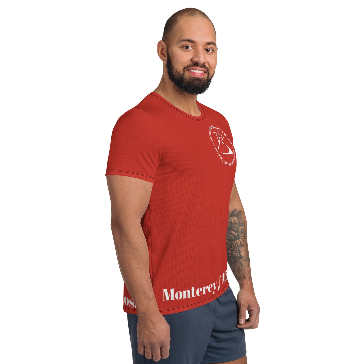 Arthur Murray All-Over Print Men's Athletic T-shirt