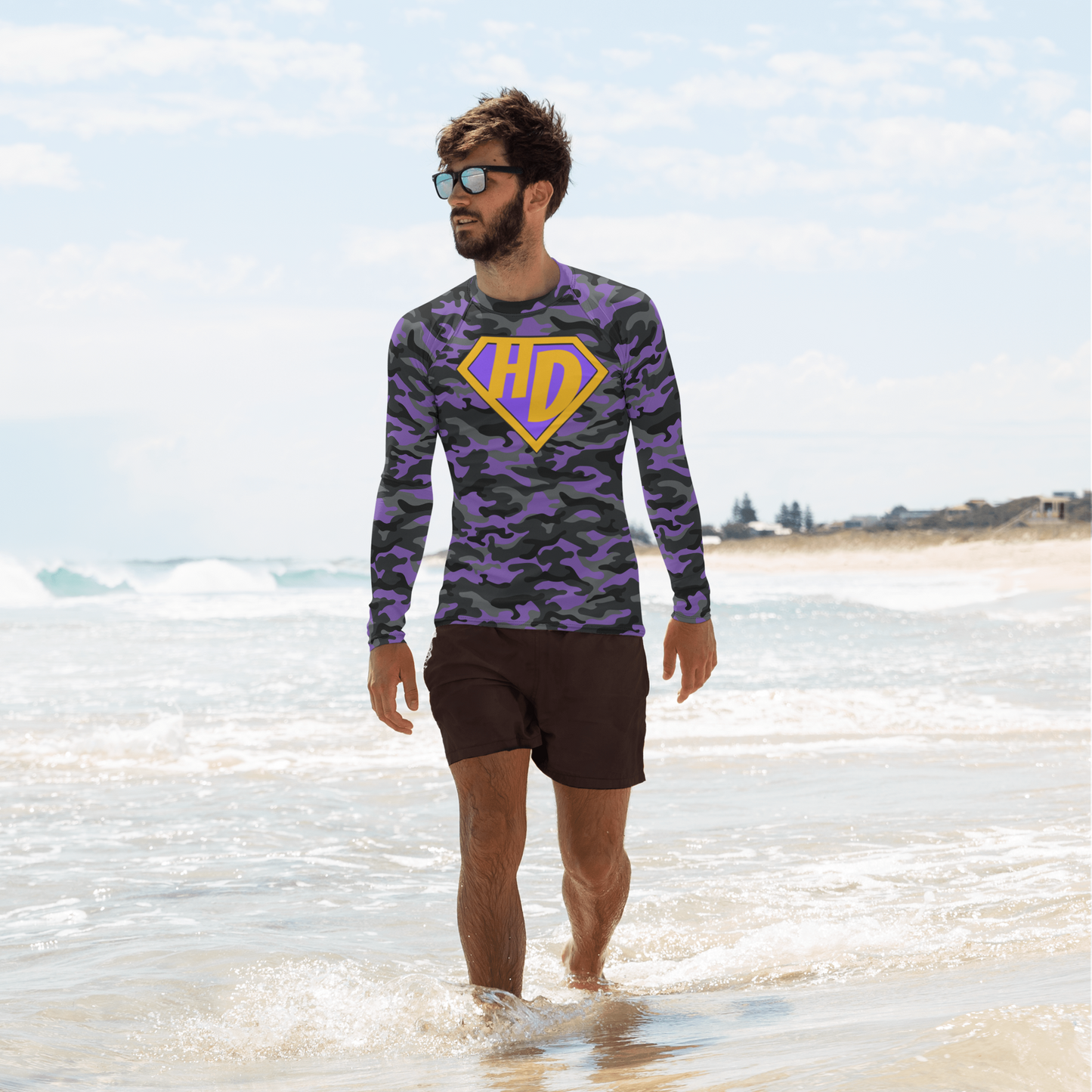 Super Men's Rash Guard