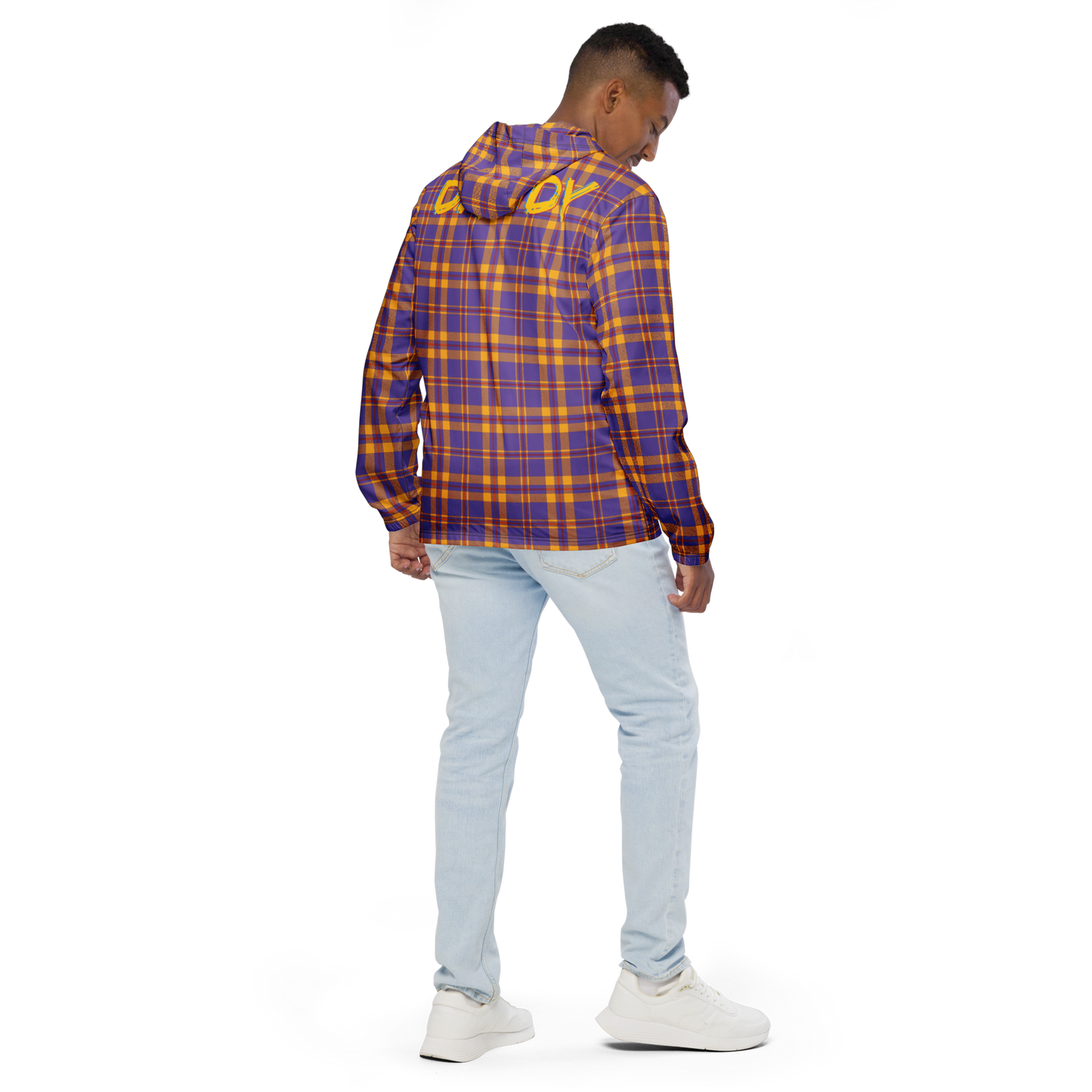 Plaid Men’s windbreaker