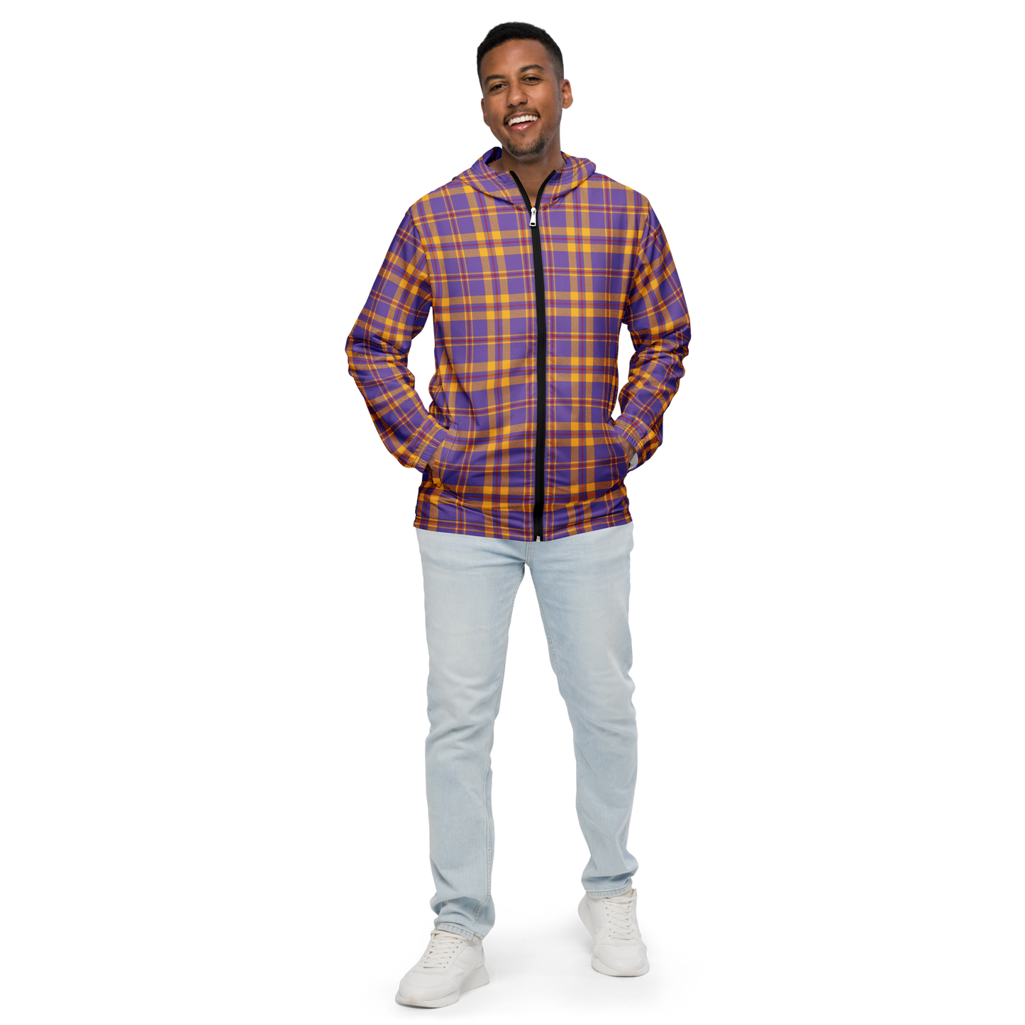 Plaid Men’s windbreaker