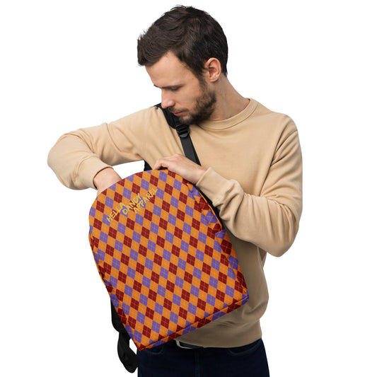 Argyle Minimalist Backpack