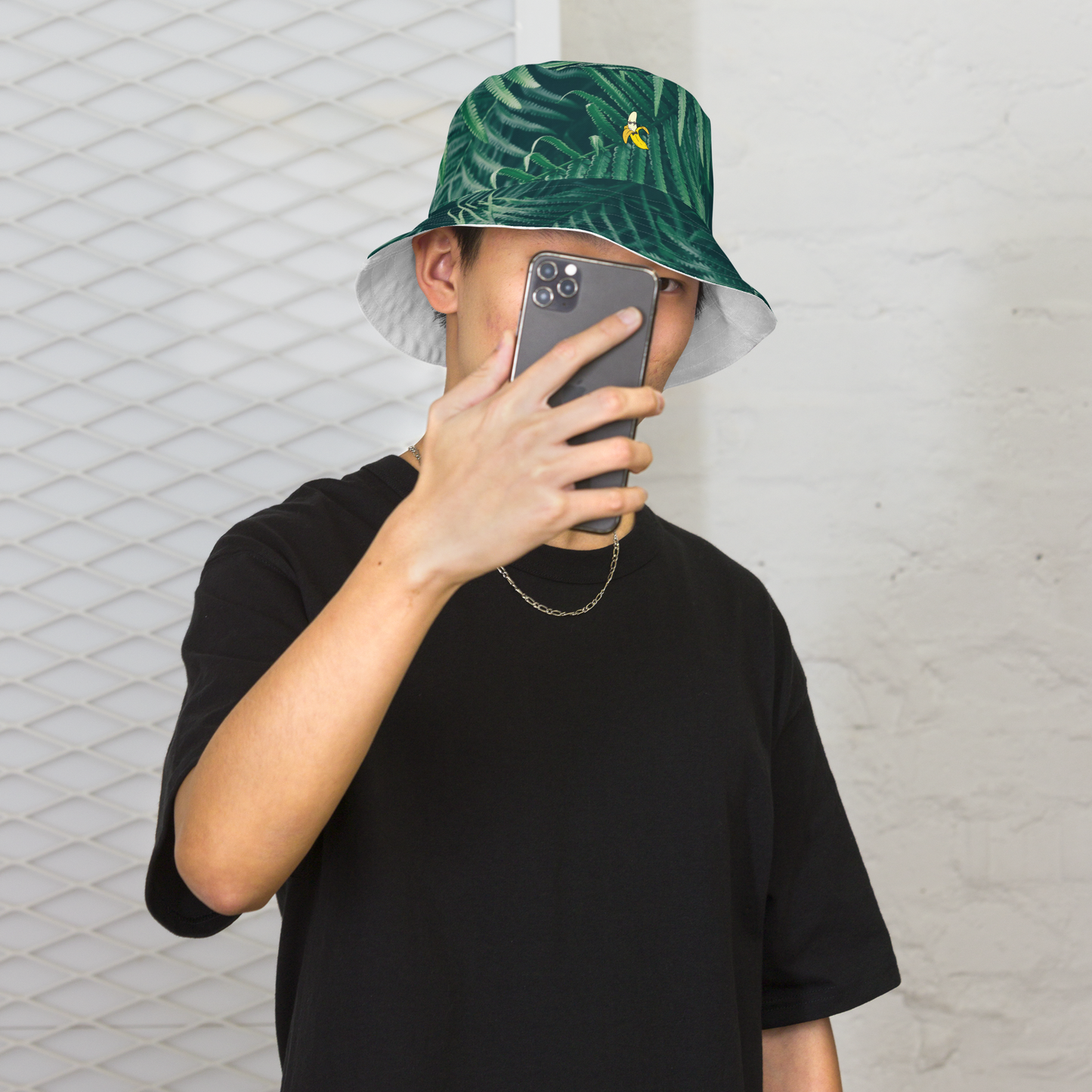 Everything is Fern Reversible bucket hat