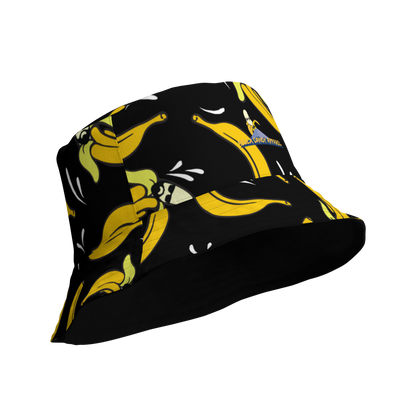 Bananas head gearReversible bucket hat