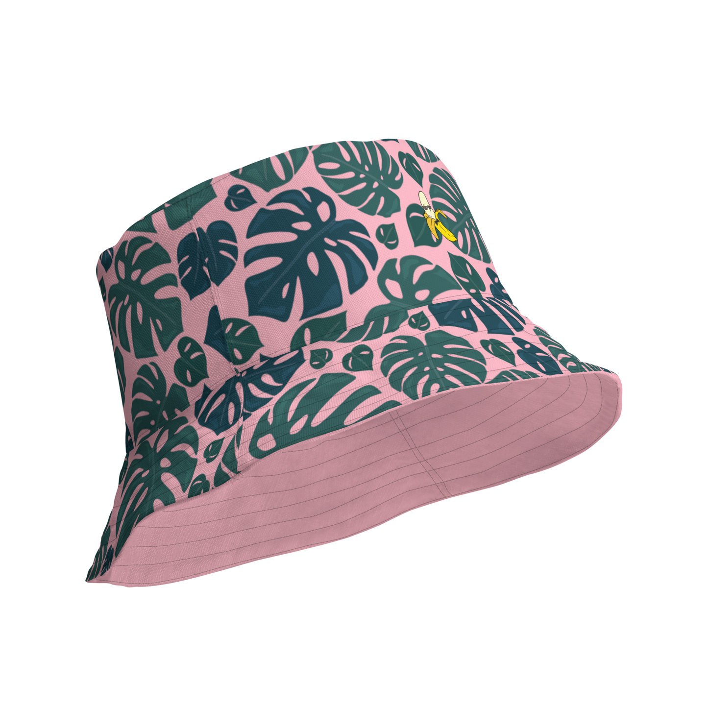 Monstera Reversible bucket hat