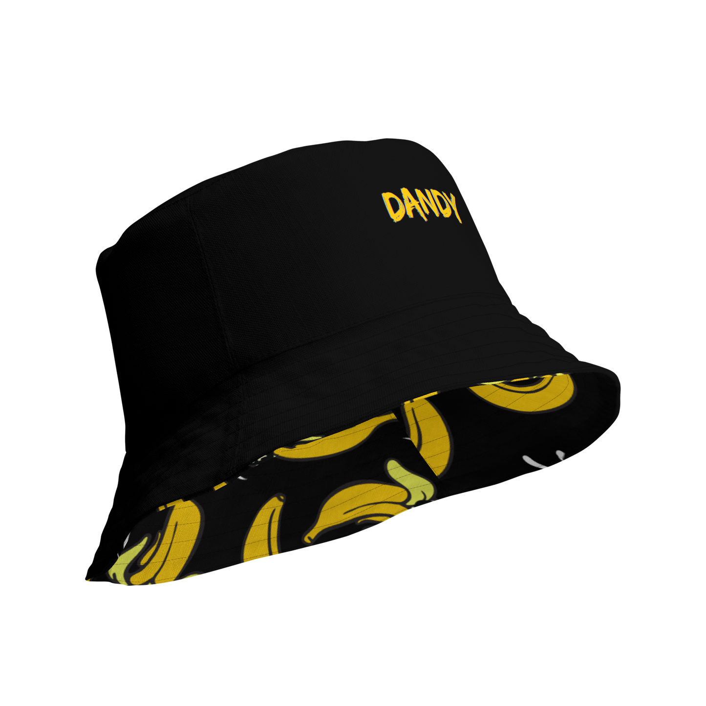 Bananas head gearReversible bucket hat