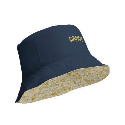 Gold Koi Reversible bucket hat