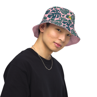 Monstera Reversible bucket hat