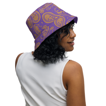 Paisley Reversible bucket hat