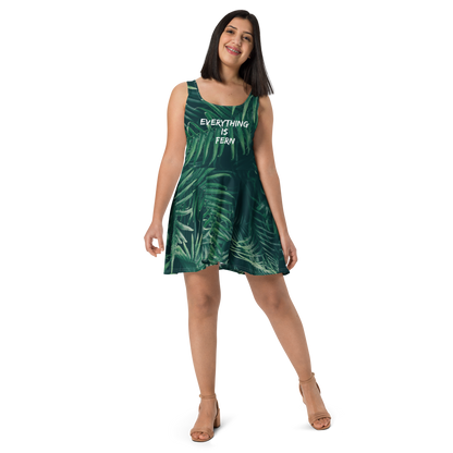 Everything is Fern Skater Dress