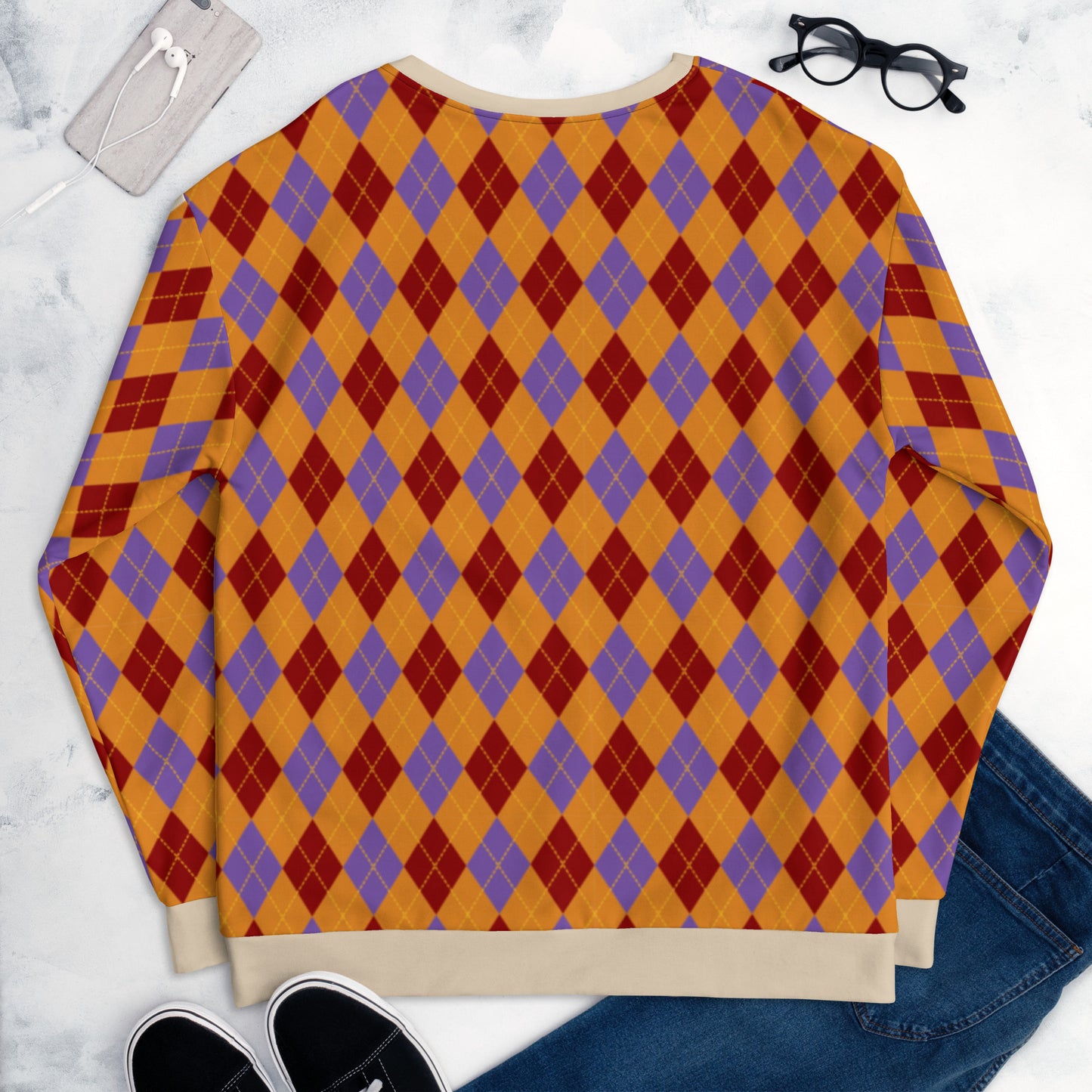 Argyle Unisex Sweatshirt