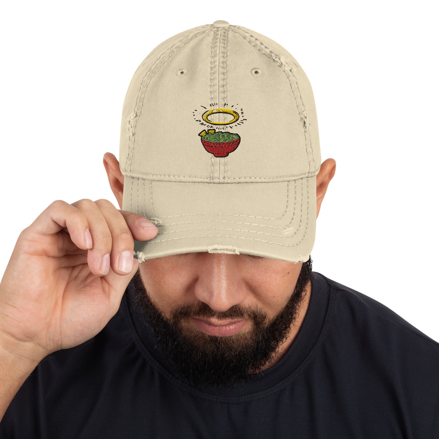 Holy Guacamole Distressed Dad Hat