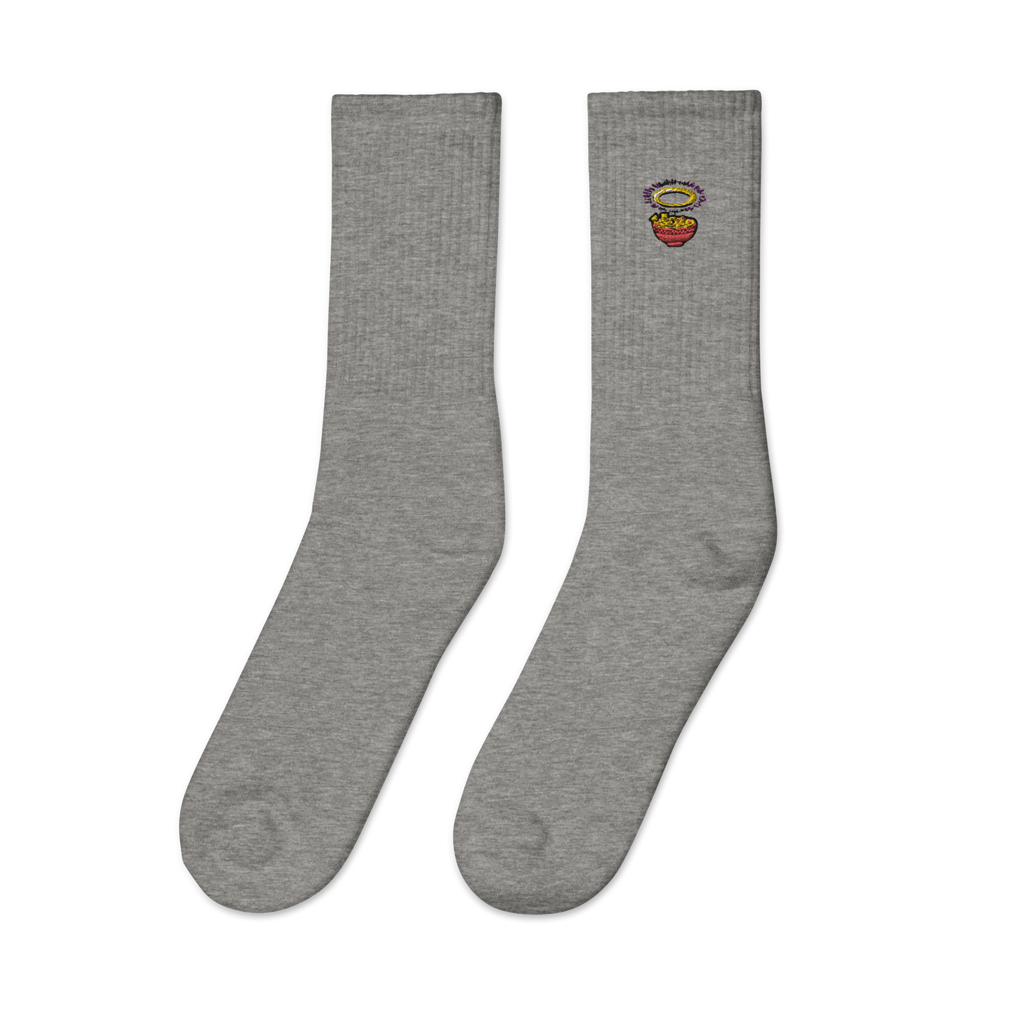 Holy Guacamole Embroidered socks