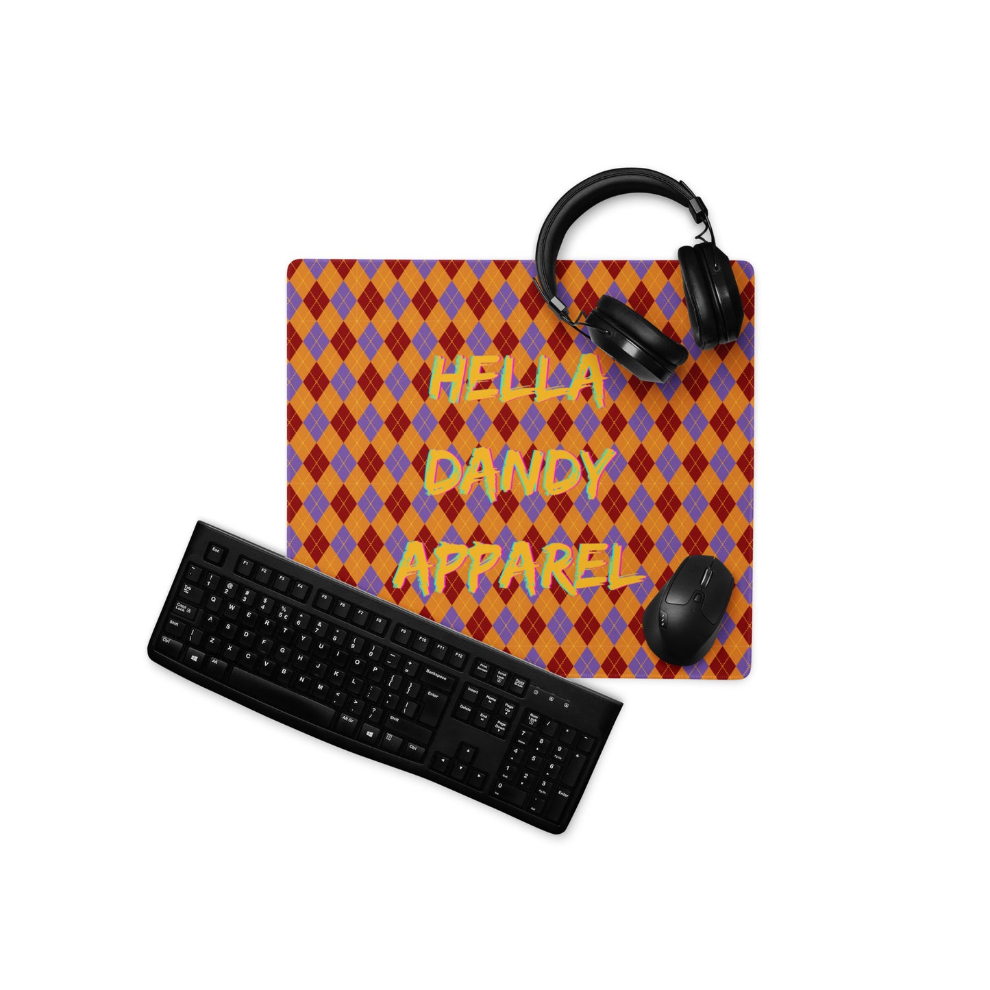 Argyle Gaming mouse pad