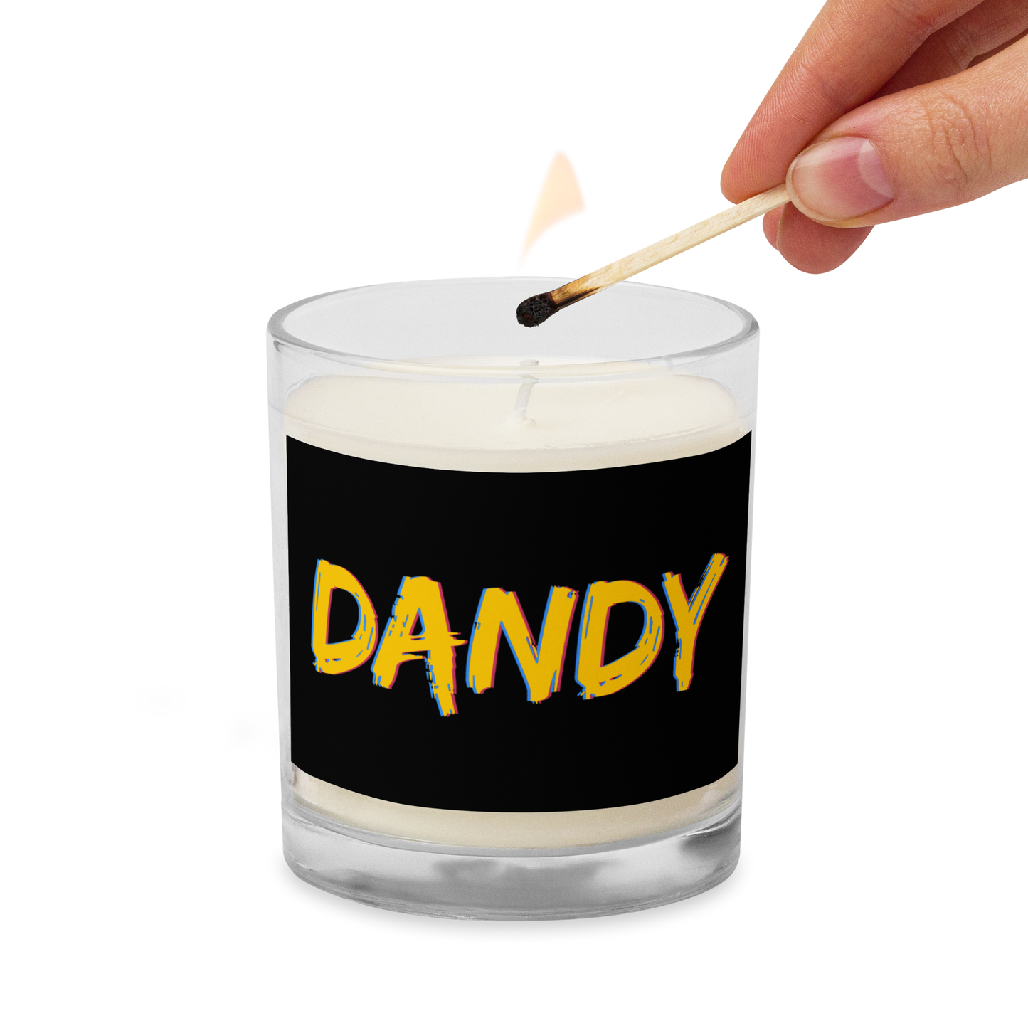 Dandy Glass jar soy wax candle