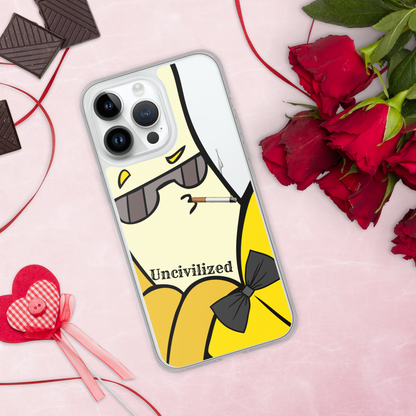 Uncivilized Banana iPhone Case