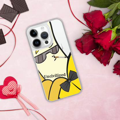 Uncivilized Banana iPhone Case