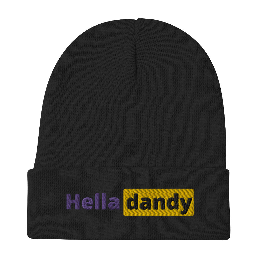 The Hub Embroidered Beanie