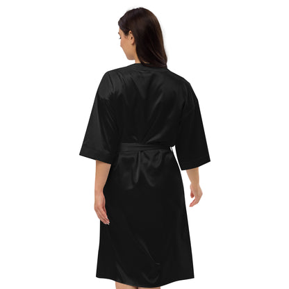 Uncivilized Satin robe