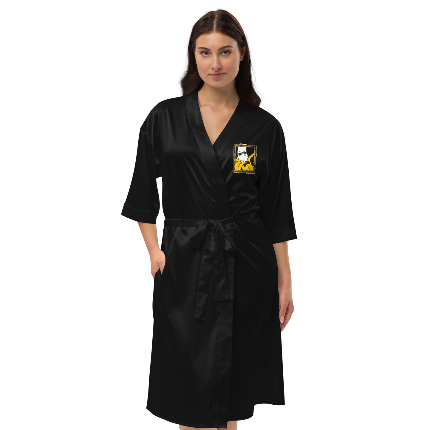 Uncivilized Satin robe