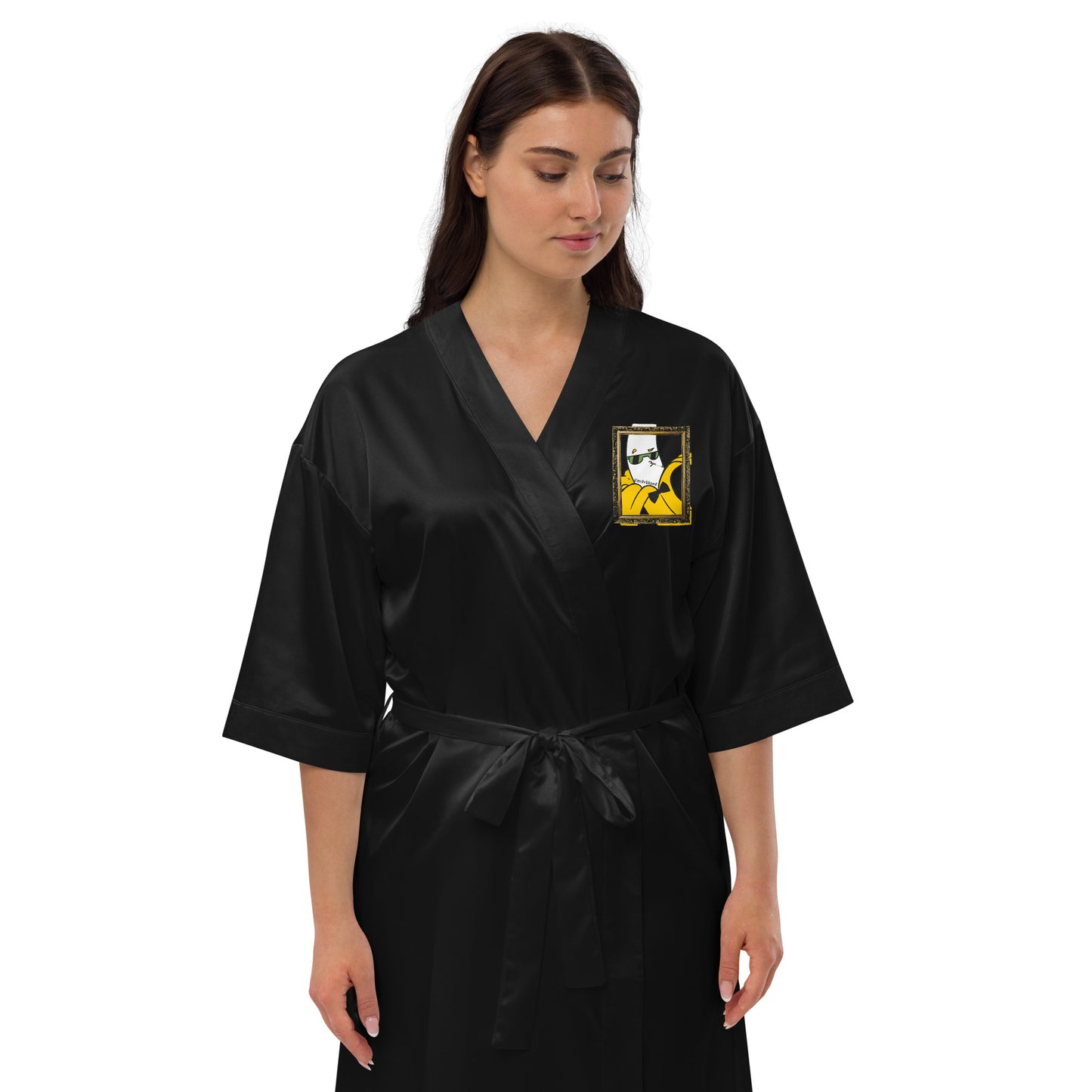 Uncivilized Satin robe