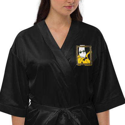 Uncivilized Satin robe